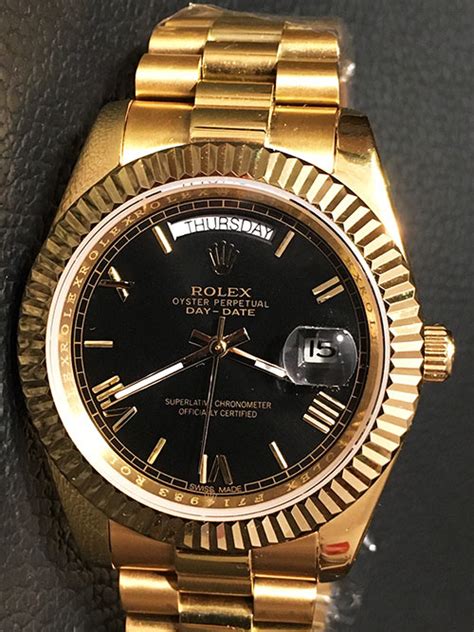 zwarte rolex heren|Rolex horloge aanbieding.